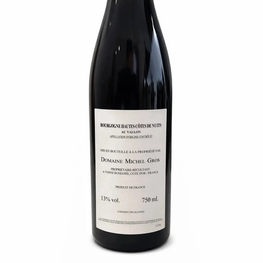 Michel Gros - Bourgogne Hautes-Côtes de Nuits "Au Vallon" - 2023 75cl - Wine Gallery