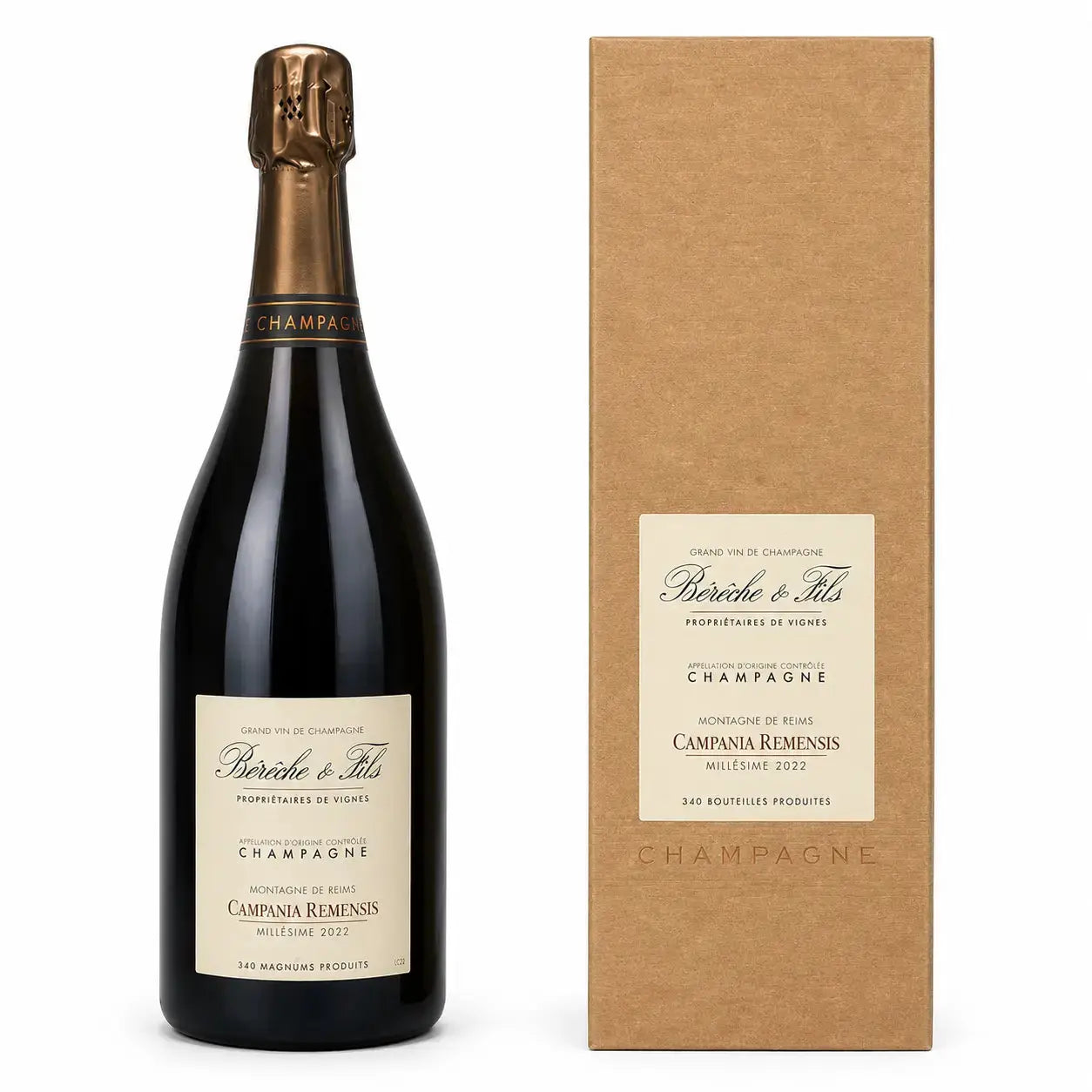 Champagne Bérêche & Fils Campania Remensis 2022 150cl- Grand Champagne Rosé Bérêche & fils