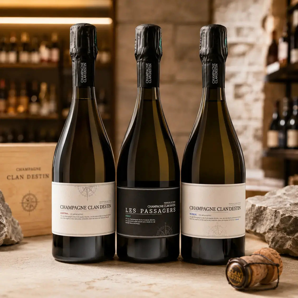 Champagne-Clandestin Wine Gallery
