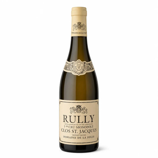 Domaine de la Folie Rully 1er Cru Monopole Cuvée Saint-Jacques 2024 75cl Domaine de la Folie