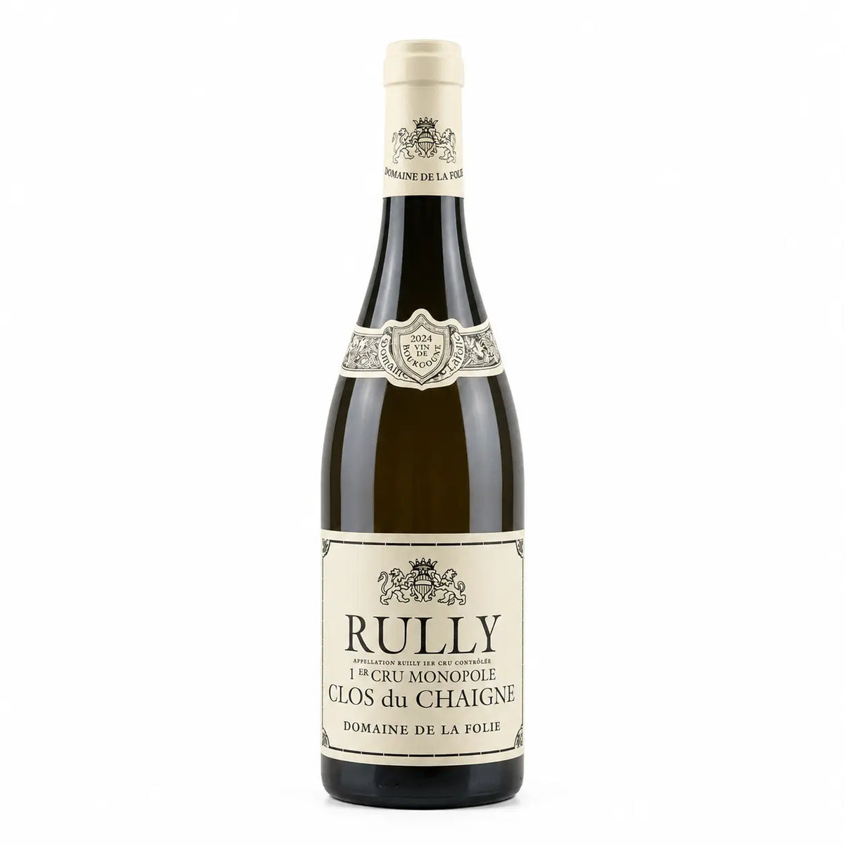 Domaine de la Folie Rully 1er Cru Monopole Cuvée Clos du Chaigne 2024 75cl Domaine de la Folie