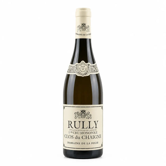 Domaine de la Folie Rully 1er Cru Monopole Cuvée Clos du Chaigne 2024 75cl Domaine de la Folie