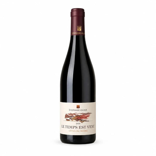 Stéphane Ogier - "Le Temps est Venu" Rouge - Côtes-du-Rhône AOP Stéphane Ogier