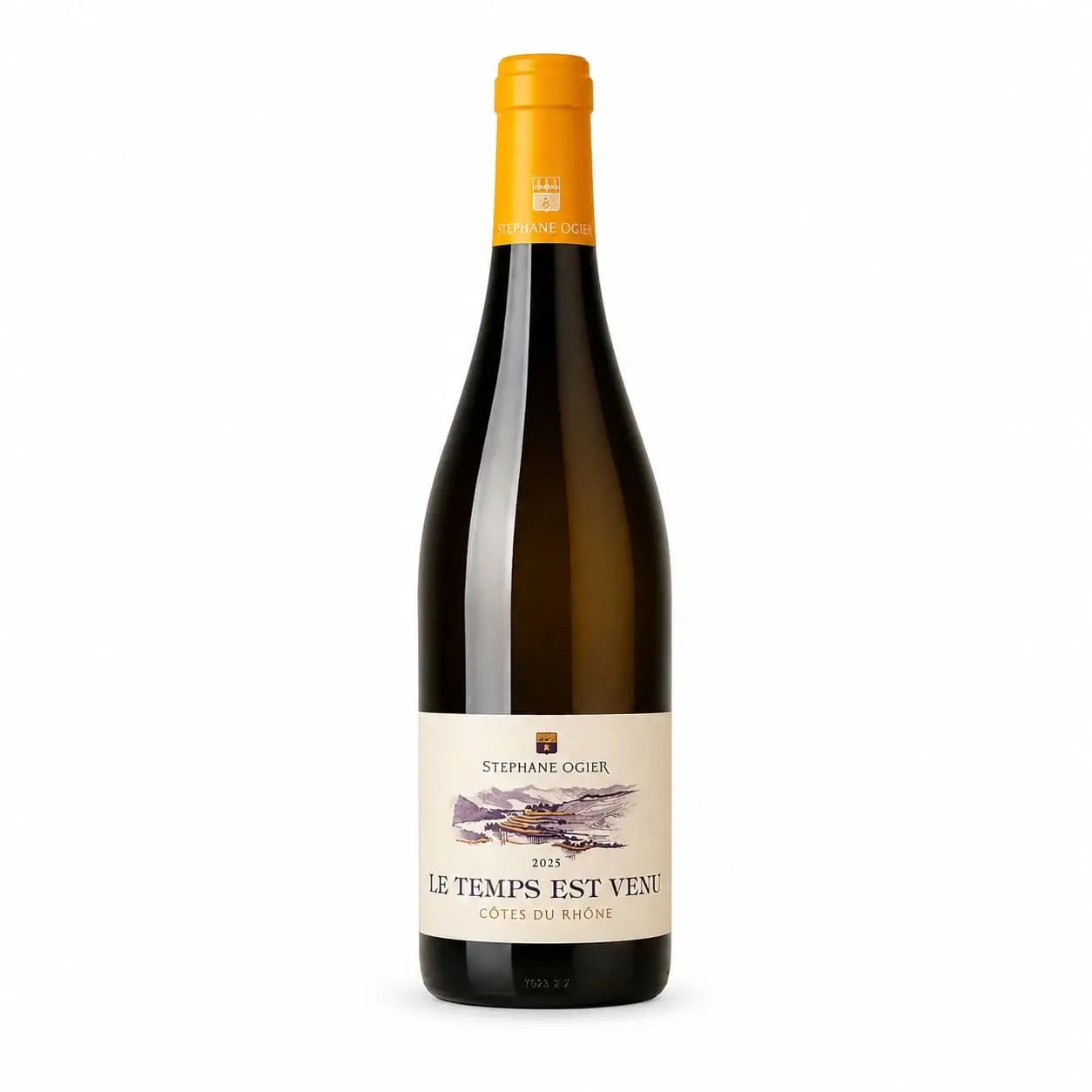 Stéphane Ogier - "Le Temps est Venu" Blanc - Côtes-du-Rhône AOP Stéphane Ogier
