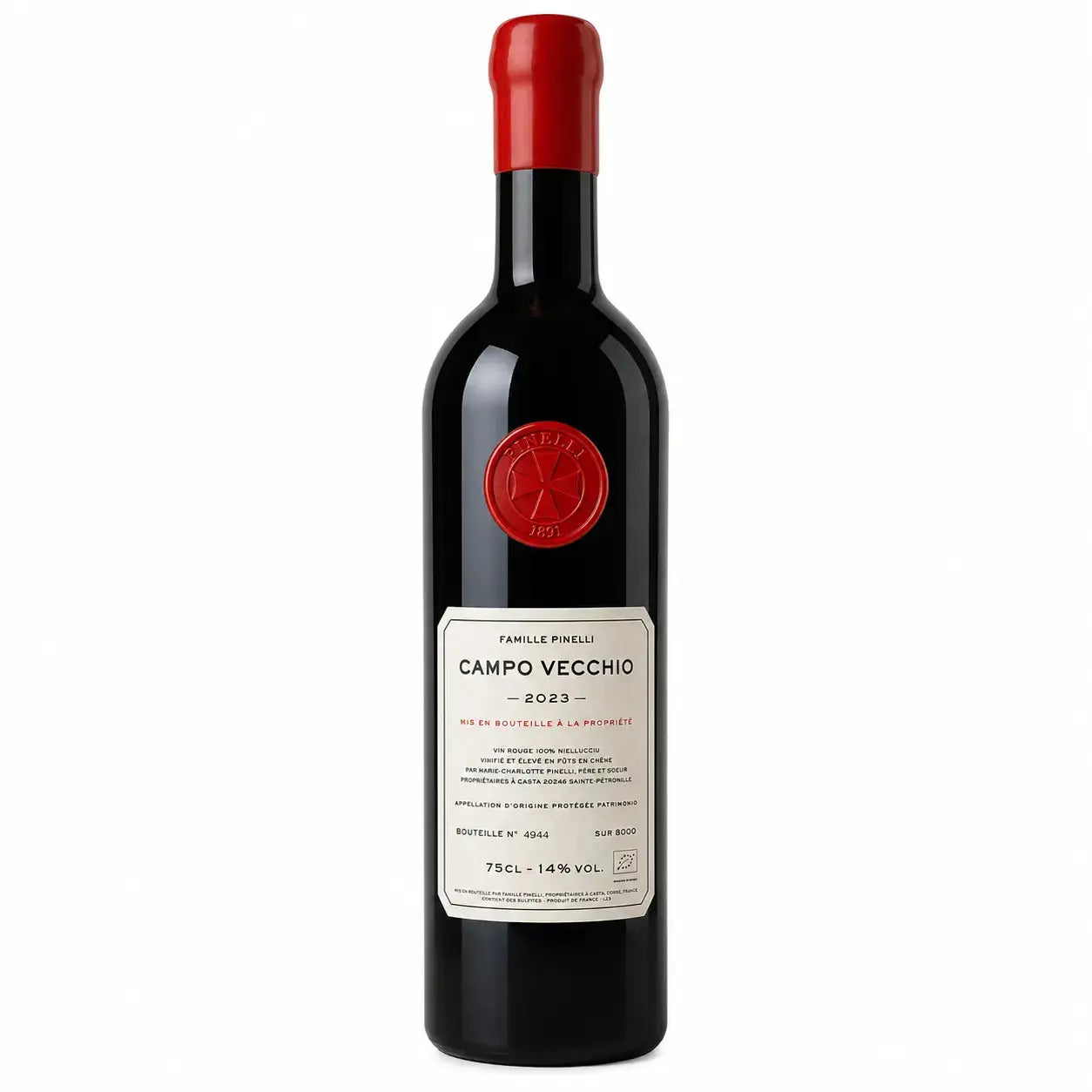 Domaine Pinelli Campo Vecchio Patrimonio Rouge - 2023 75cl Domaine Pinelli