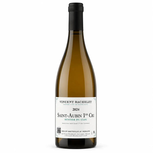 Domaine Vincent Bachelet Saint-Aubin 1er Cru Sur le Sentier du Clou Blanc 2024 75cl Vincent Bachelet